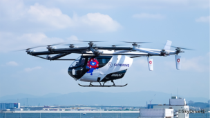 ドローンプレスSkyDrive式SD-05型デモフライト