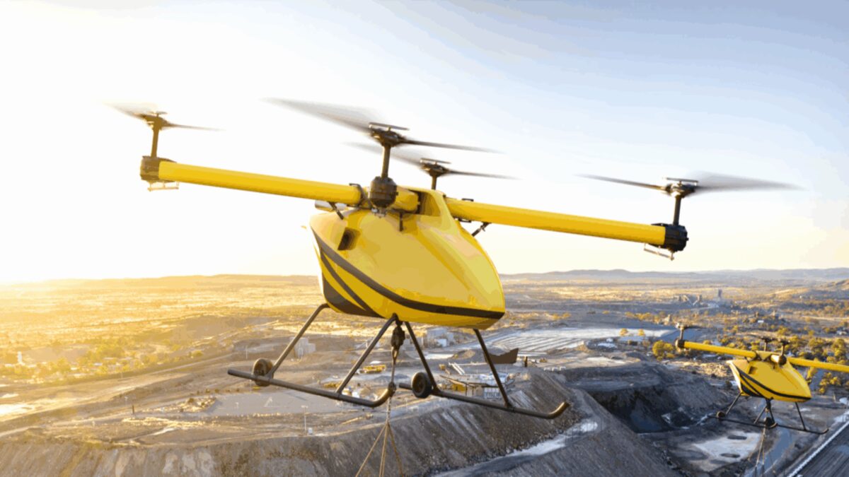 ドローンプレス無人貨物輸送機KARGO II