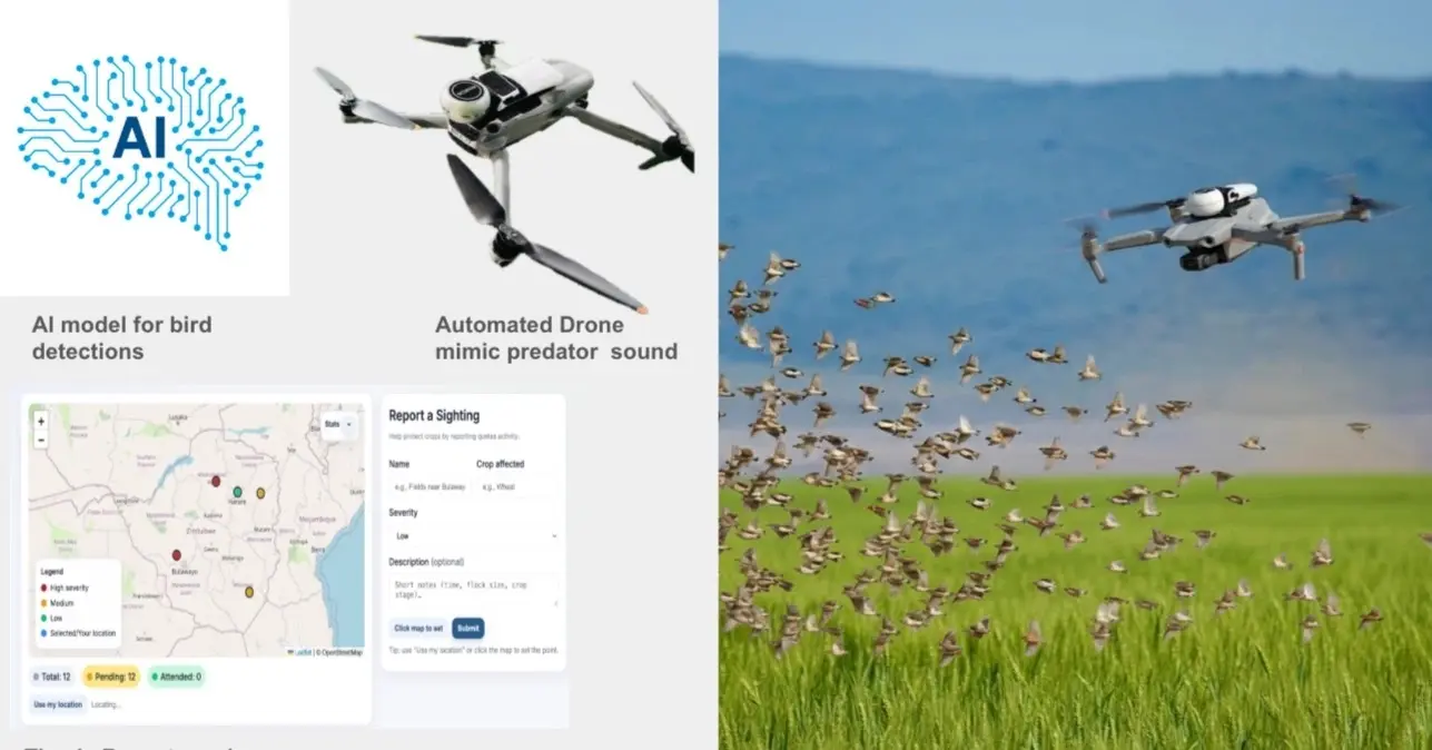 ドローンプレス,Pegara,鳥害,AIソリューション